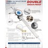 H & H Industrial Products Dasqua 0-4" Machinist Grade Dial Caliper 1332-4105